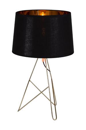 Taylor T/Lamp 320mm Brass/Black - Livestainable.co.za