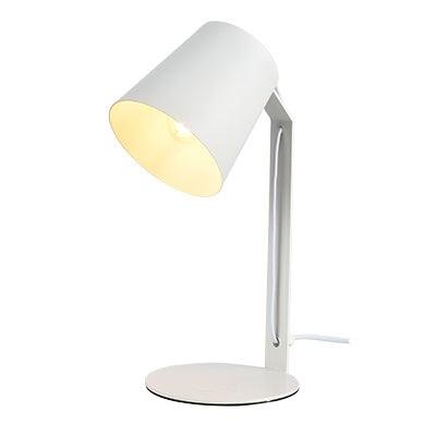 Desk Lamp White E27 1x40w - Livestainable.co.za