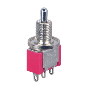 Minin Toggle Switch Spdt (On) Off (On) Solder T8014 A Tlbq E H