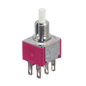 Push Button Switch Mini Dpdt On Mom Sol P8702 F4 Bq E H Z54