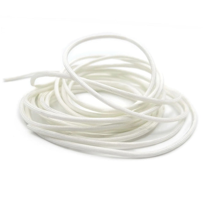 Fiberglass Sleeving Id=2mm. Th=0.55mm White Debulk Tba Gfs2