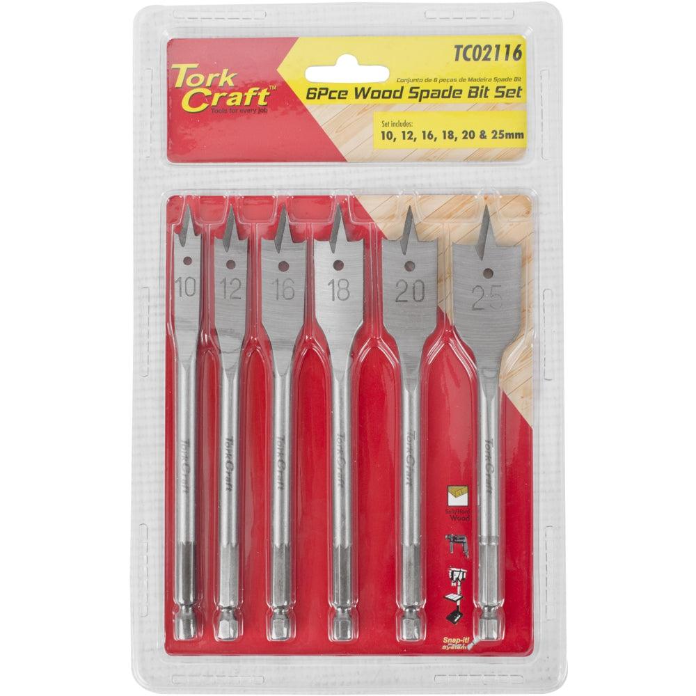 Spade Bit Set 6 Pce - Livestainable.co.za