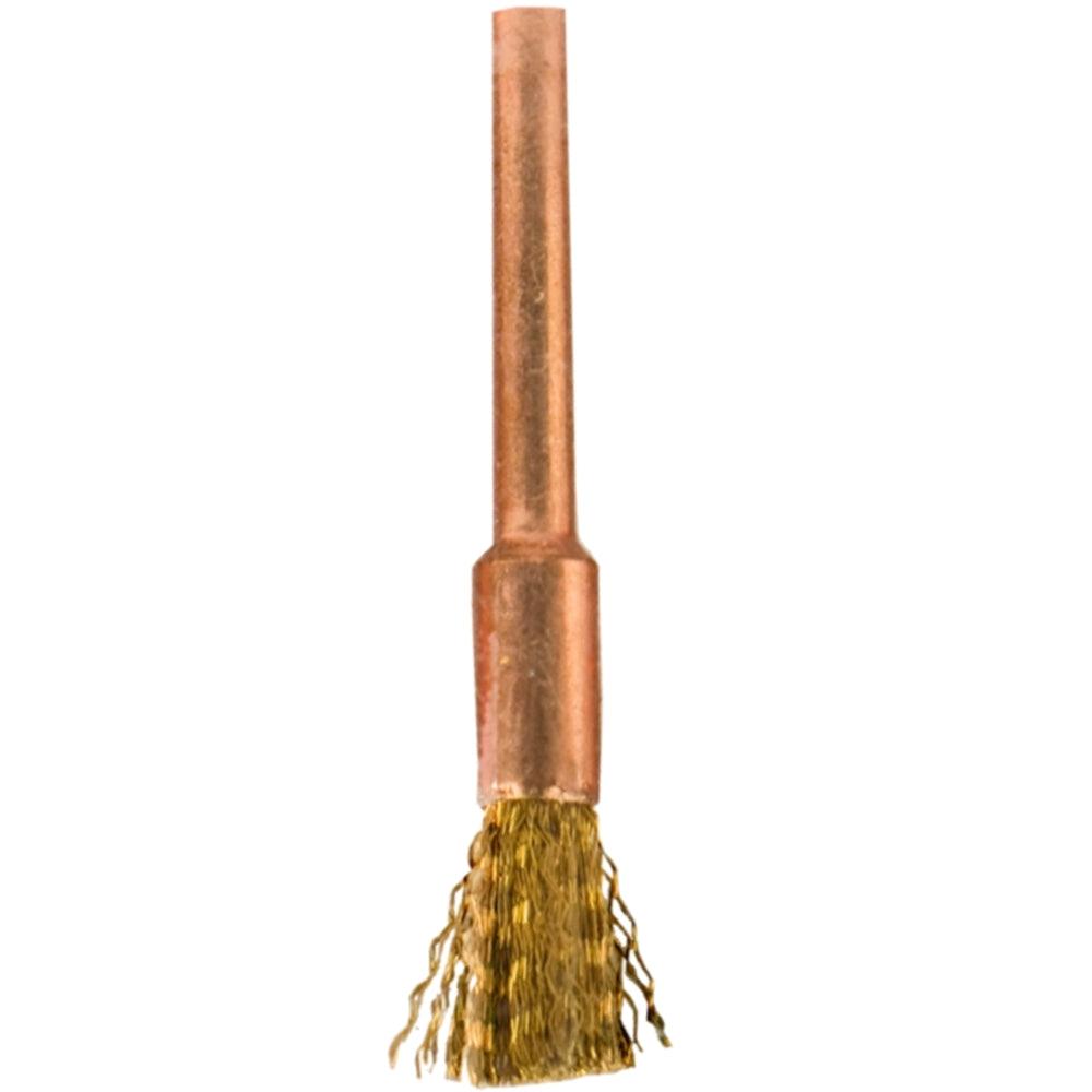 Mini Brass Brush 3.2 Mm End 3.2 Mm Shank - Livestainable.co.za