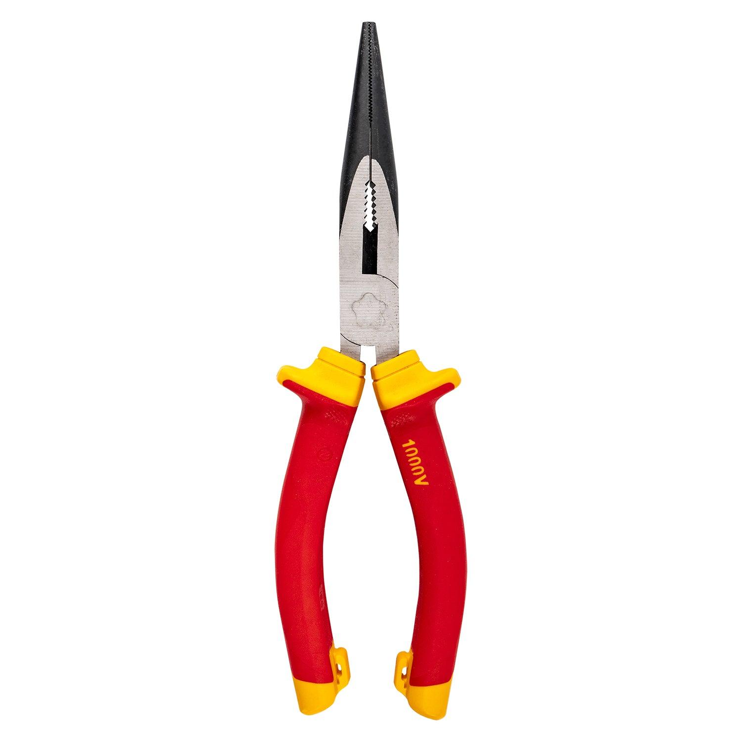 Insulated Long Nose Pliers 200 Mm Vde - Livestainable.co.za