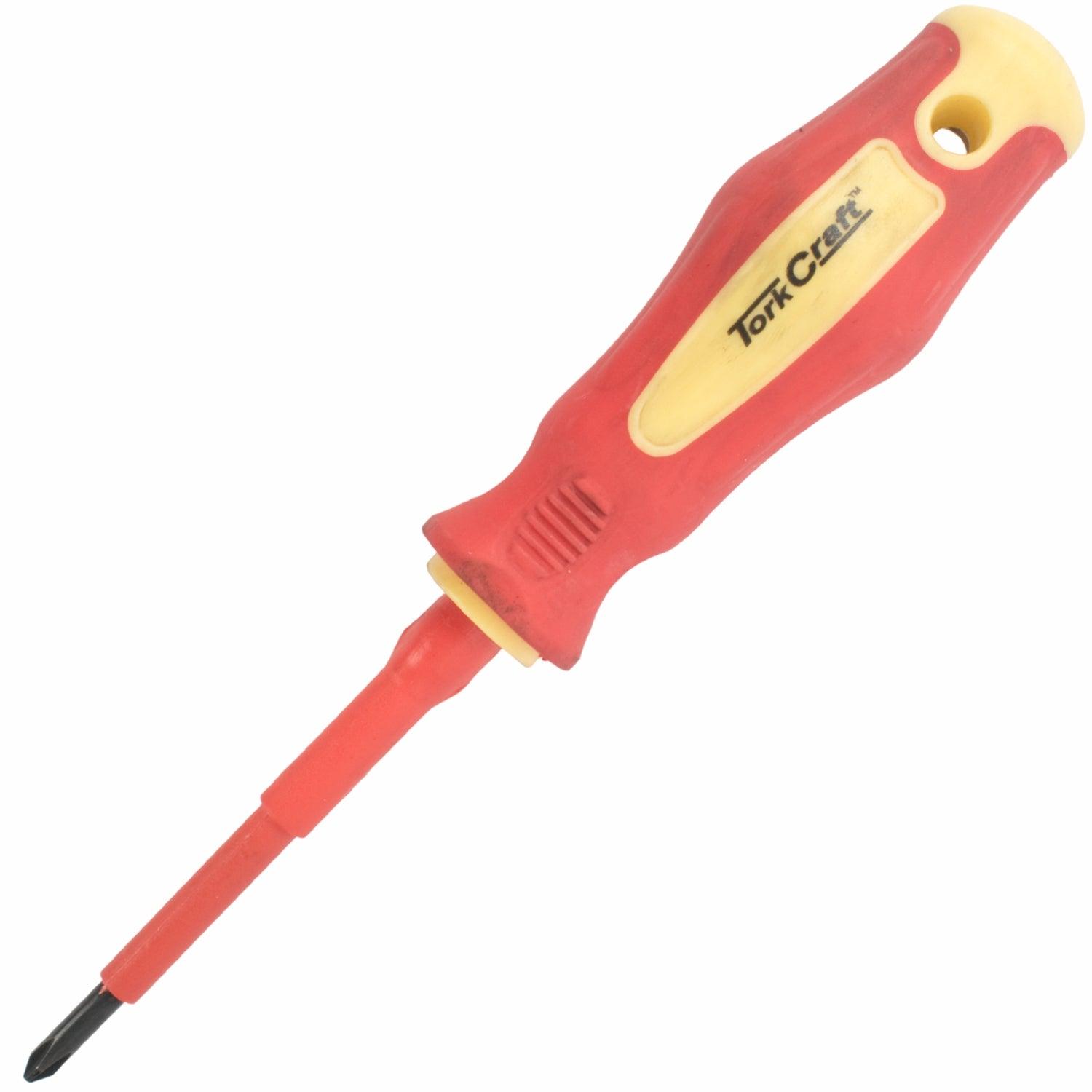 Screwdriver Insulated Phil.No.1 X 80 Mm Vde - Livestainable.co.za