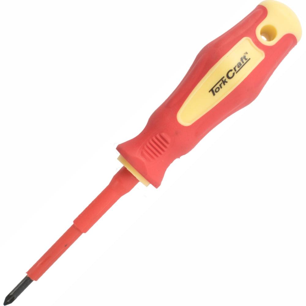 Screwdriver Insulated Pozi.No.1 X 80 Mm Vde - Livestainable.co.za