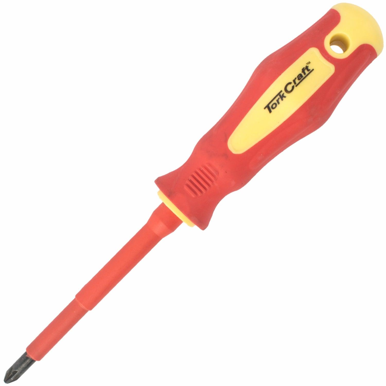 Screwdriver Insulated Pozi.No.2 X 100 Mm Vde - Livestainable.co.za