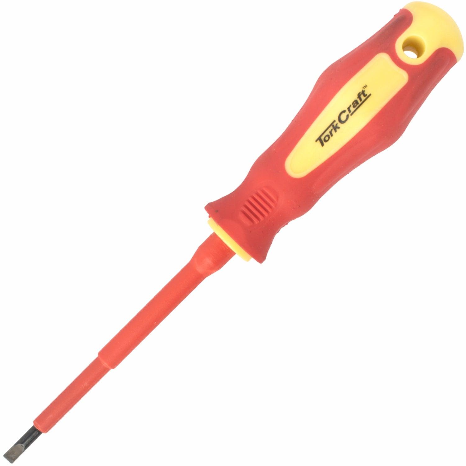 Screwdriver Insulated Slot 0.8 X4 X100 Mm Vde - Livestainable.co.za