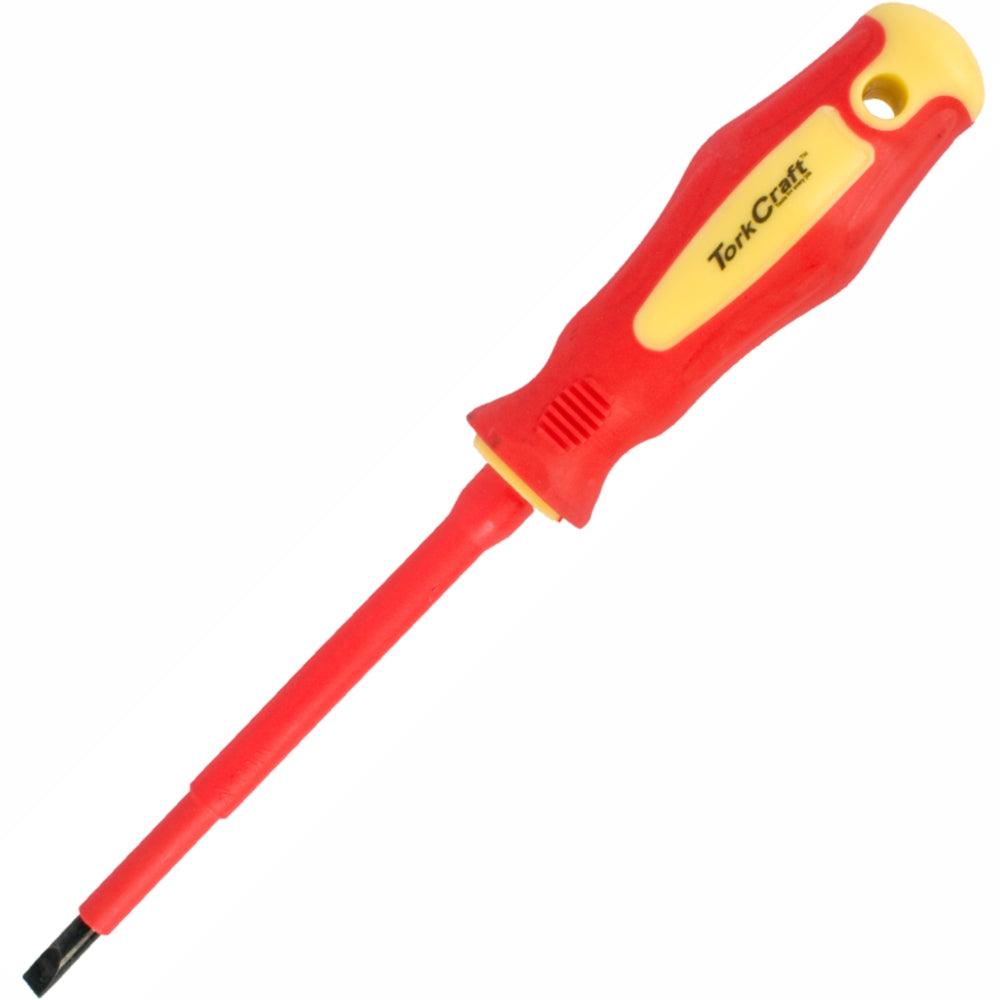 Screwdriver Insulated Slot 1.0 X5.5 X125 Mm Vde - Livestainable.co.za