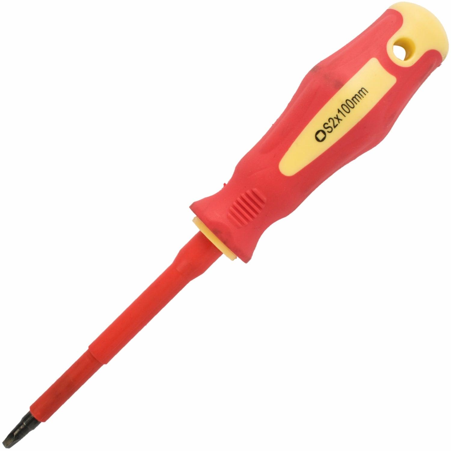 Screwdriver Insulated Square No 2 X100 Mm - Livestainable.co.za