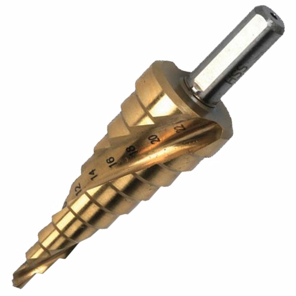 Step Drill Hss 4 22 Mmx2 Mm Spiral - Livestainable.co.za