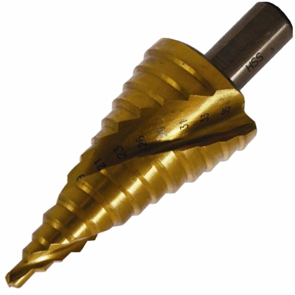 Step Drill Hss 3 35 Mmx2 3 Mm Spiral - Livestainable.co.za