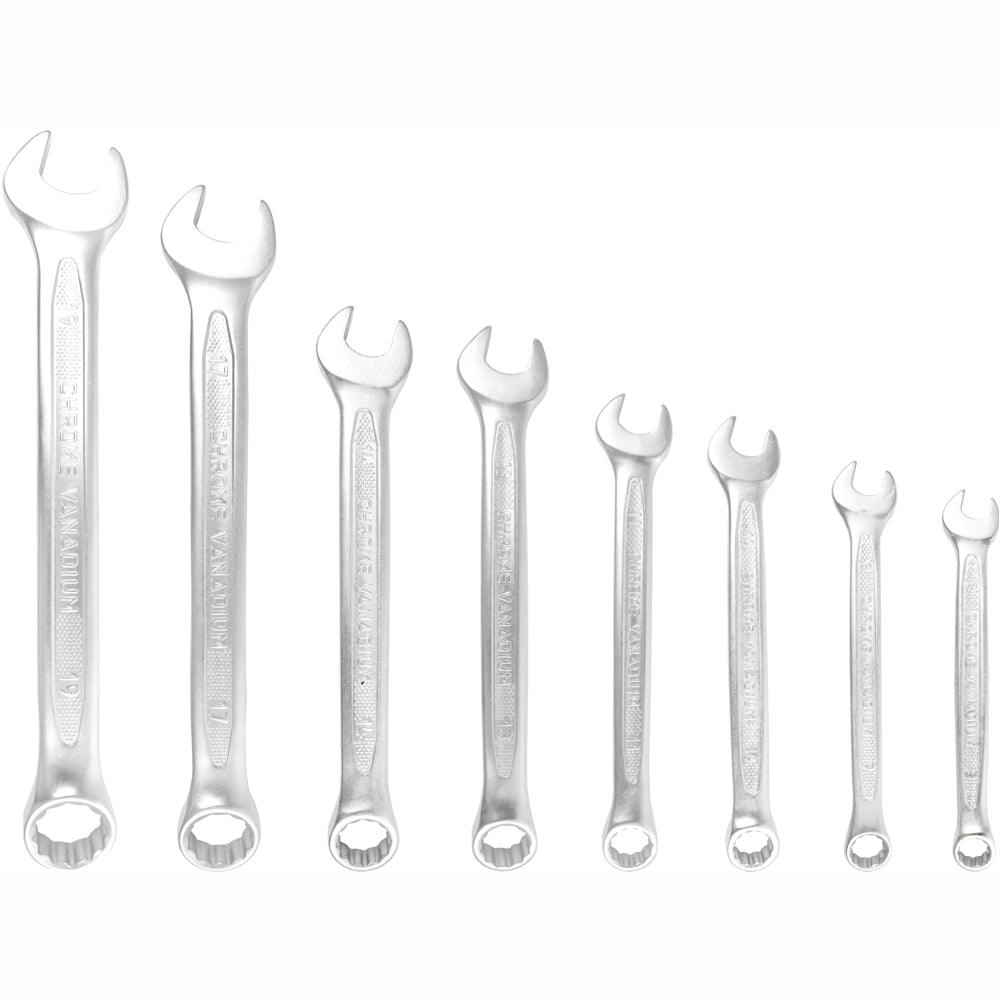 8 Pcs Combination Spanner Set 8 9 10 11 13 14 17 19 Mm - Livestainable.co.za