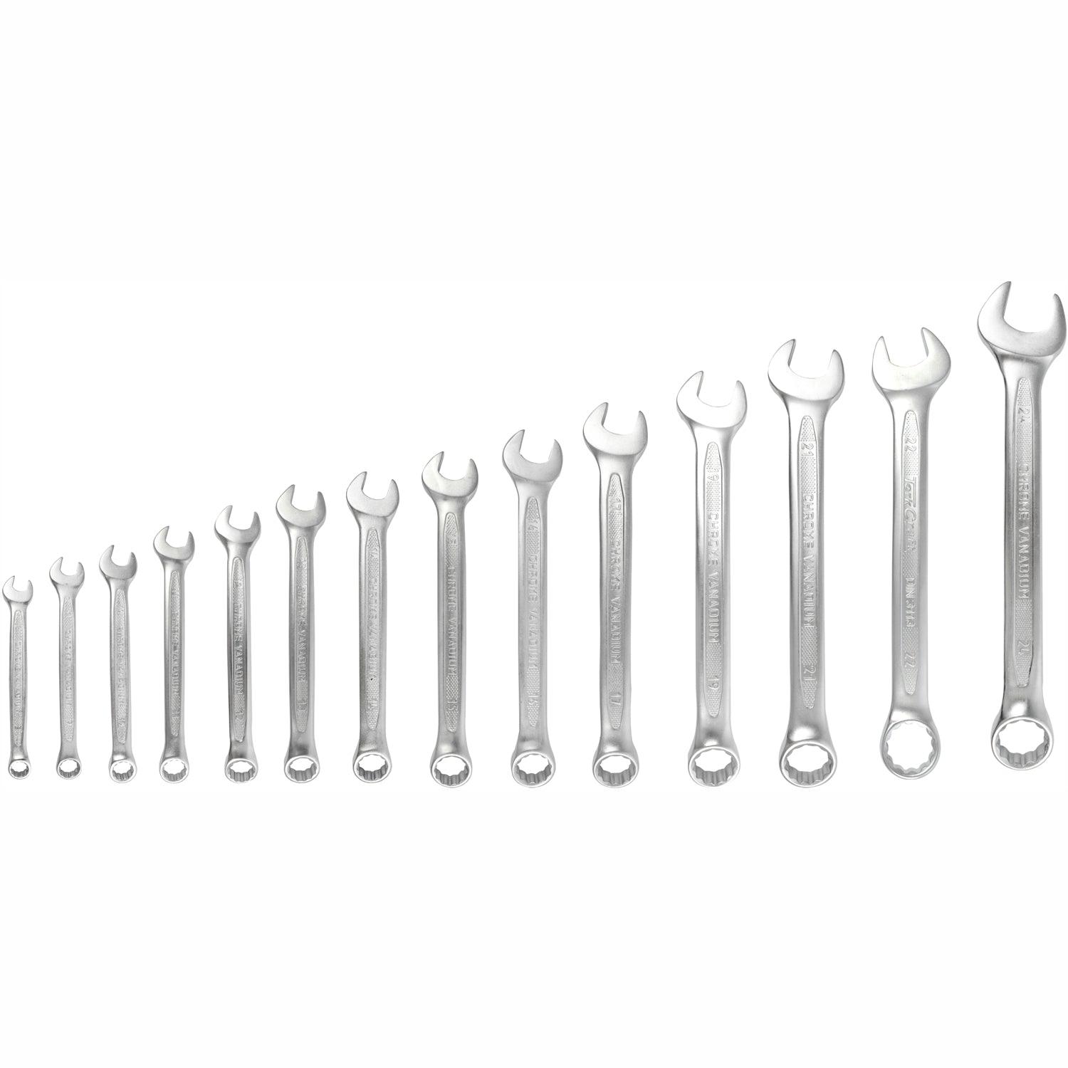 14 Pcs Combination Spanner Set 8 24 Mm - Livestainable.co.za