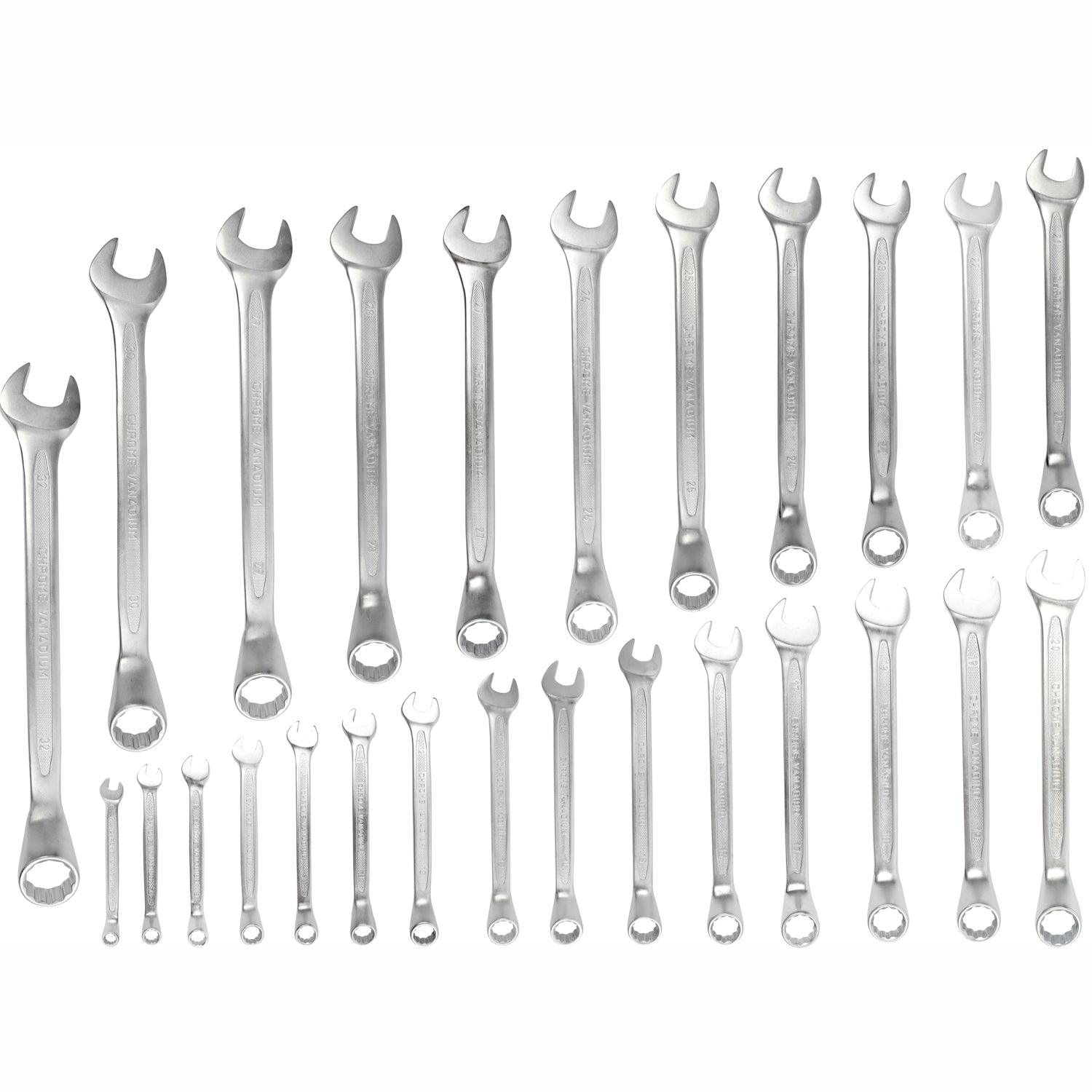 26 Pcs Deep Offset Combination Spanner Set 6 32 Mm - Livestainable.co.za