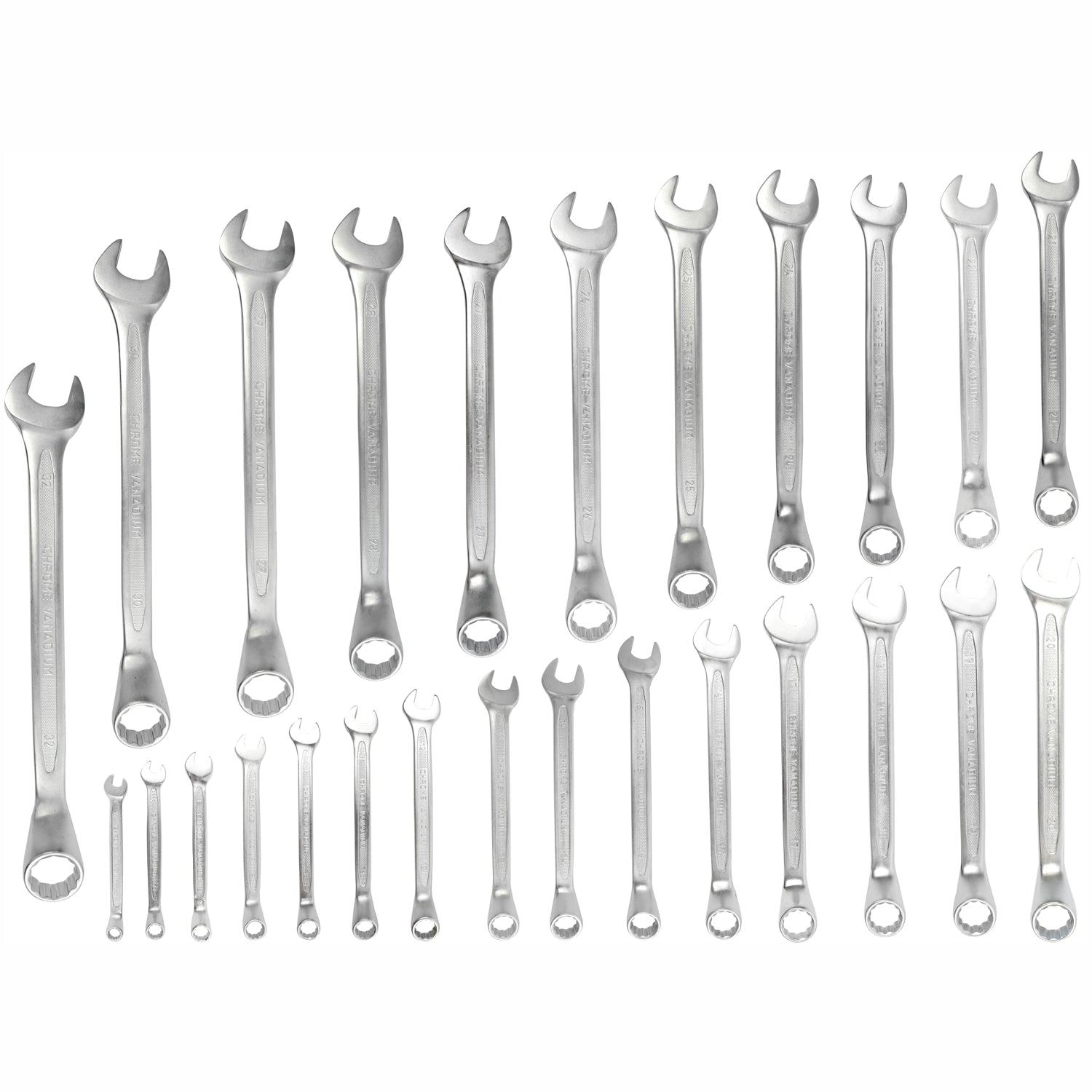 26 Pcs Combination Spanner Set 6 32 Mm Mini Jumbo Rack - Livestainable.co.za