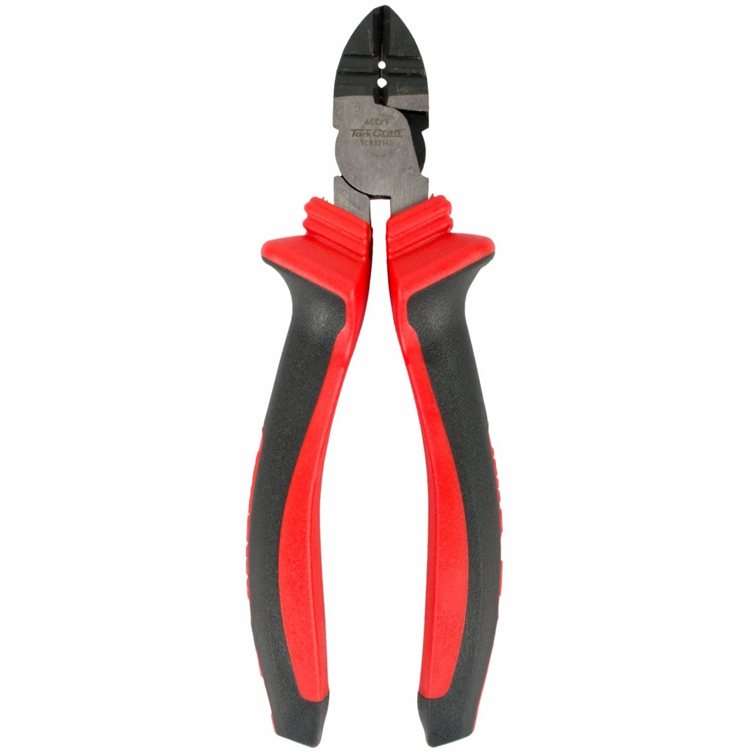 Side/Diagonal Cutter High Leverage Crv 160 Mm W/Stripping Notch Indusri - Livestainable.co.za