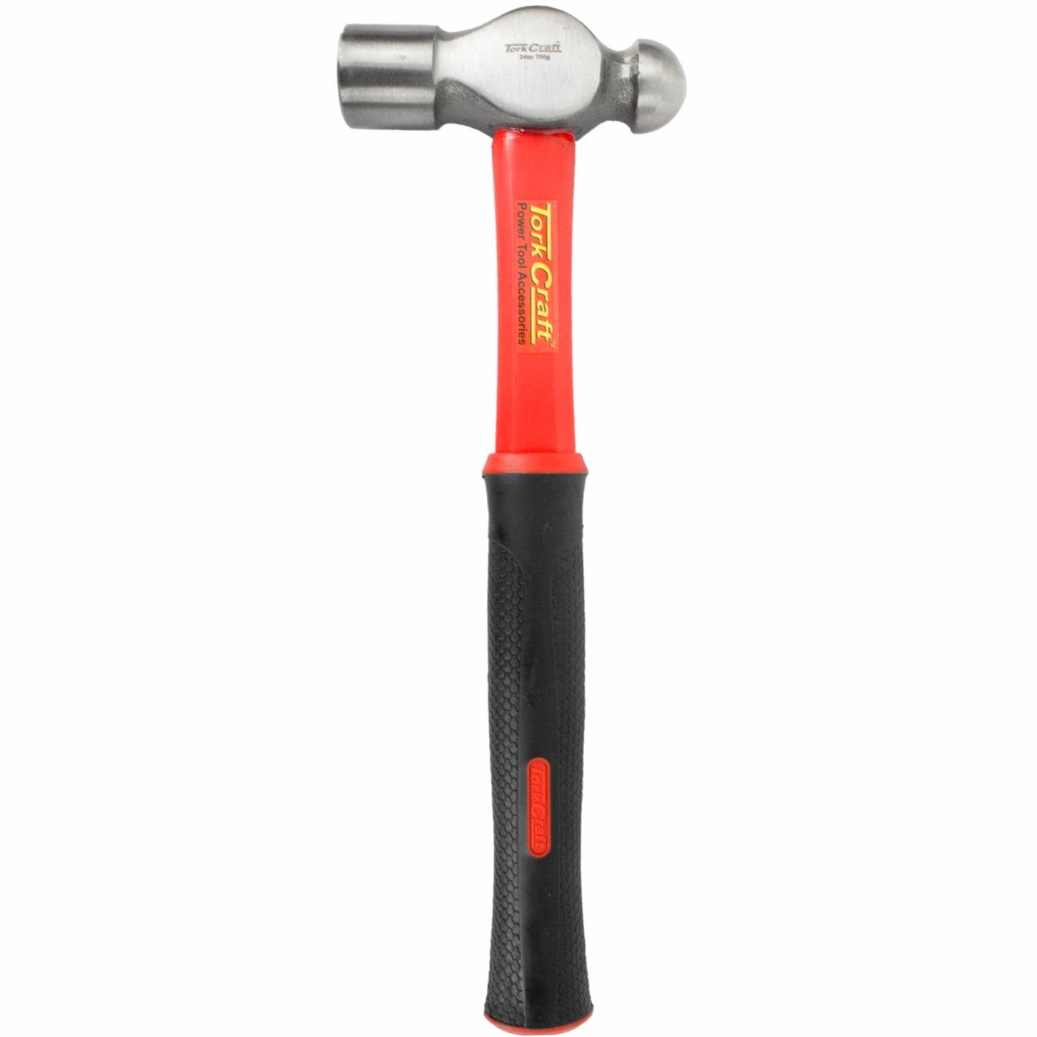 Hammer Ball Pein 700 G (24 Oz) Fibreglass Handle 310 Mm & Full Pol Head - Livestainable.co.za