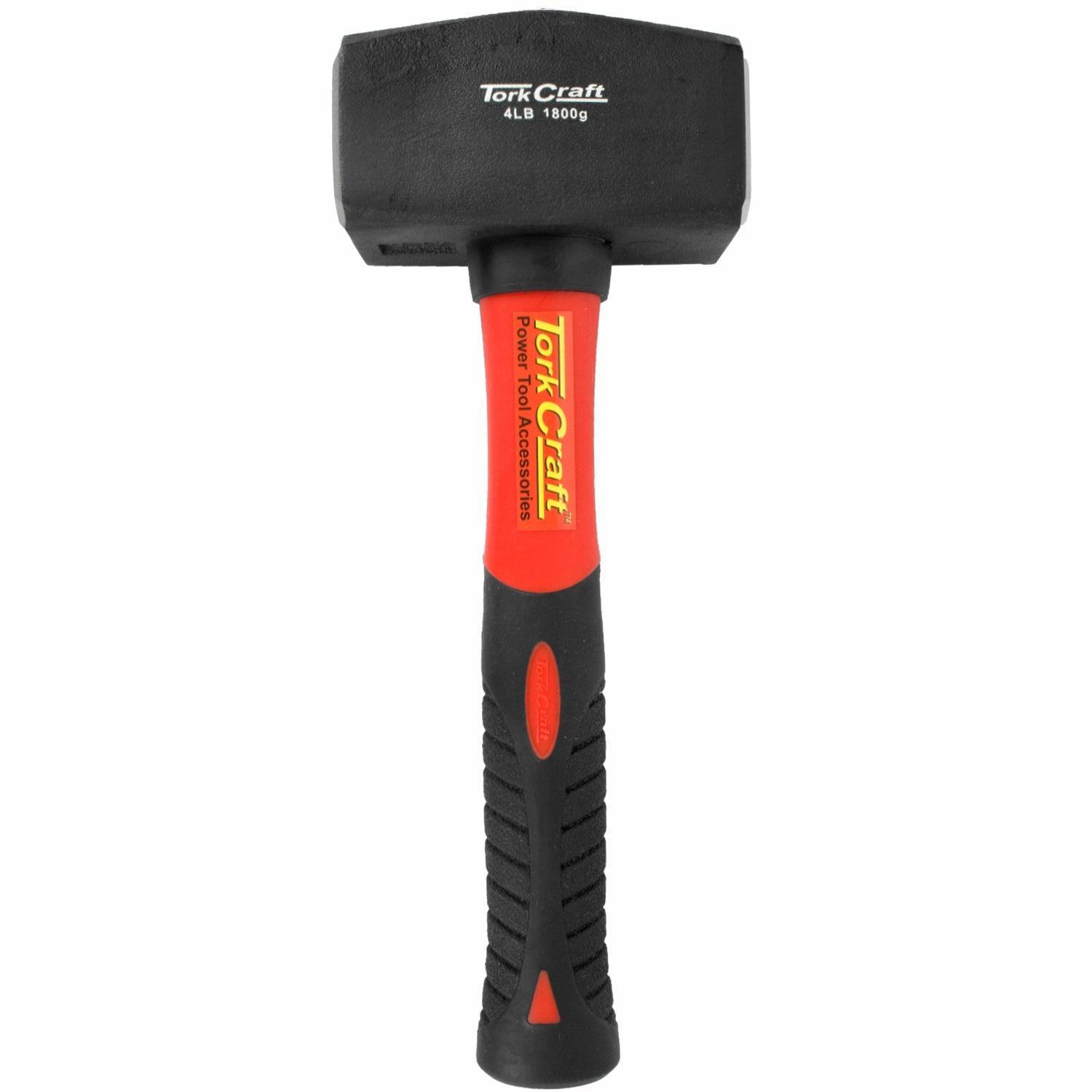 Hammer Club 1.8 Kg (4 Lb) Fibreglass Handle 220 Mm - Livestainable.co.za
