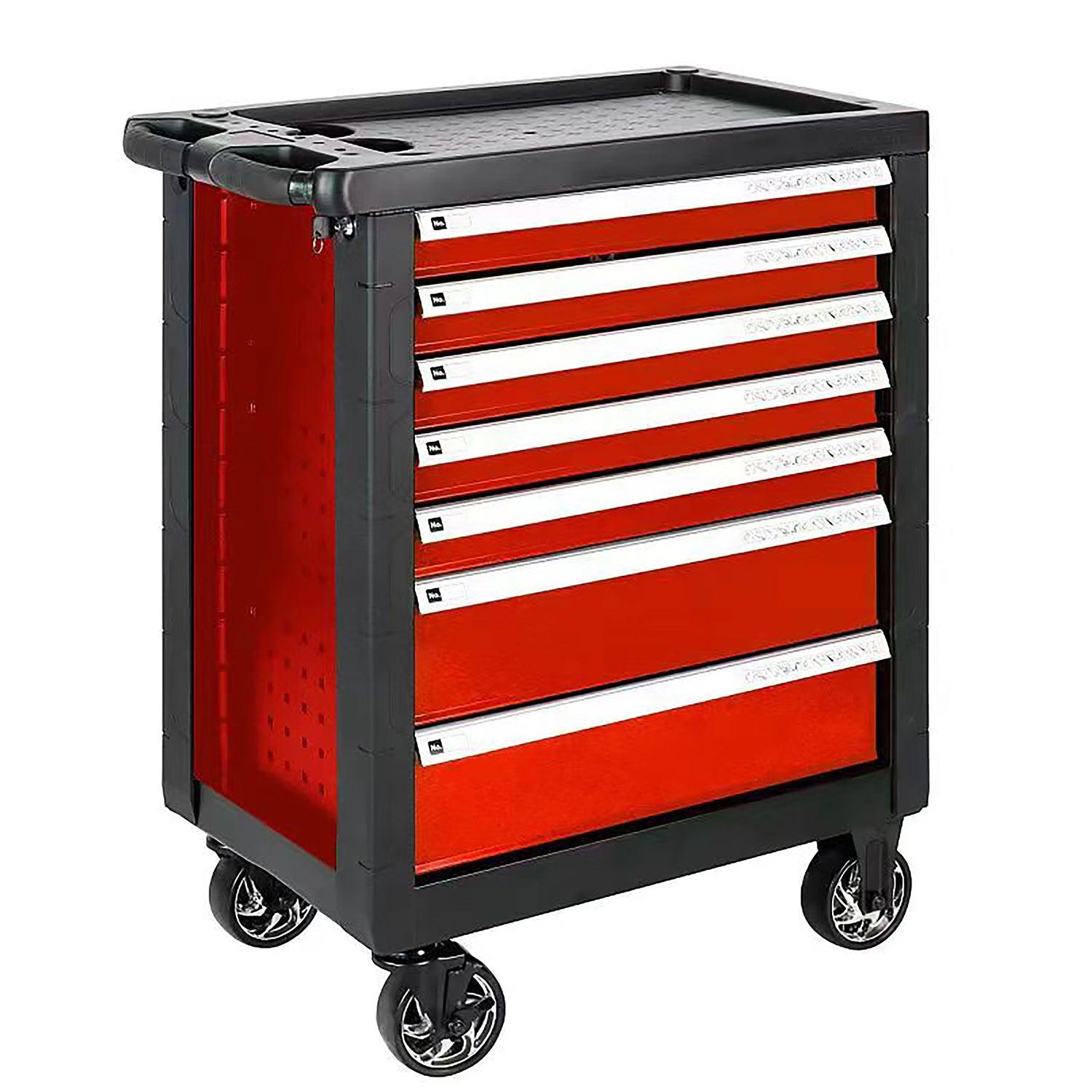 Tork Craft 7 Drawer Roller Cabinet On Castors With 196 Pc Of Stock - Livestainable.co.za