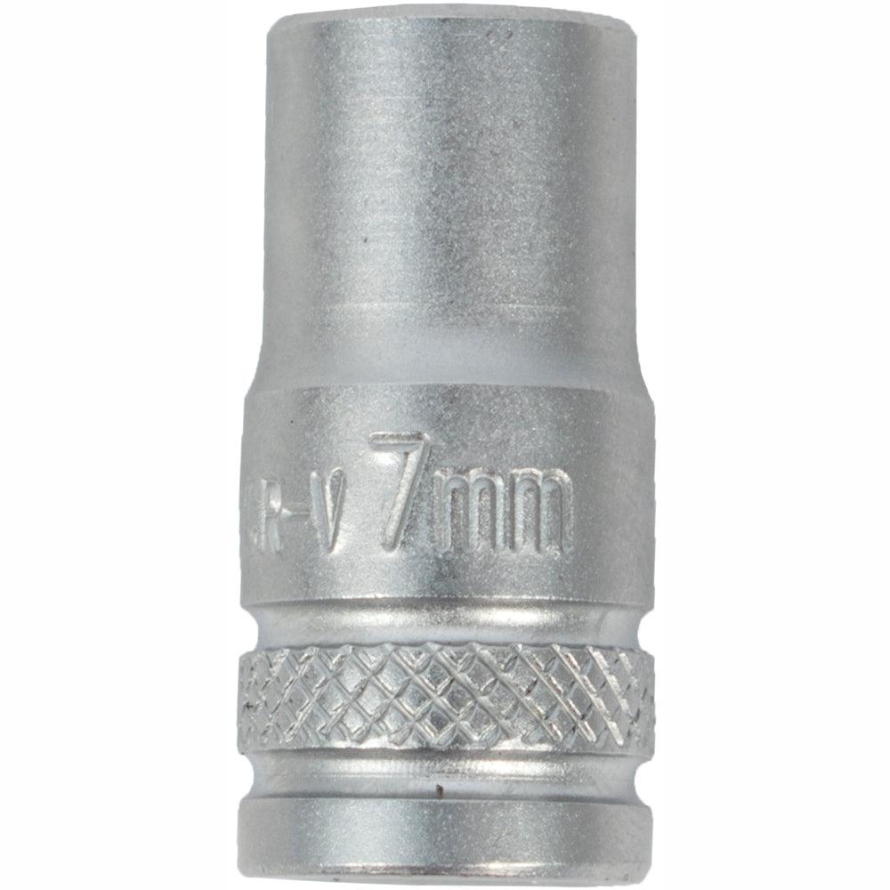 Socket 7 Mm 1/4' Drive Crv 12 Point - Livestainable.co.za