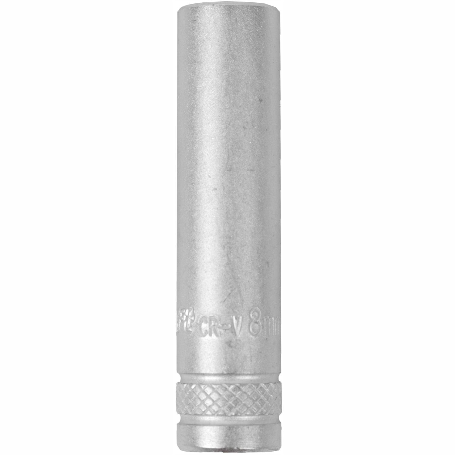 Socket 8 Mm 1/4' Dr Deep Socket Crv 12 Point - Livestainable.co.za