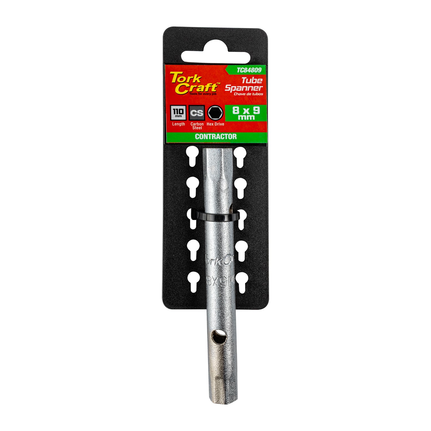 Tork Craft Tube Deep Socket / Spanner 8 X 9 Mm