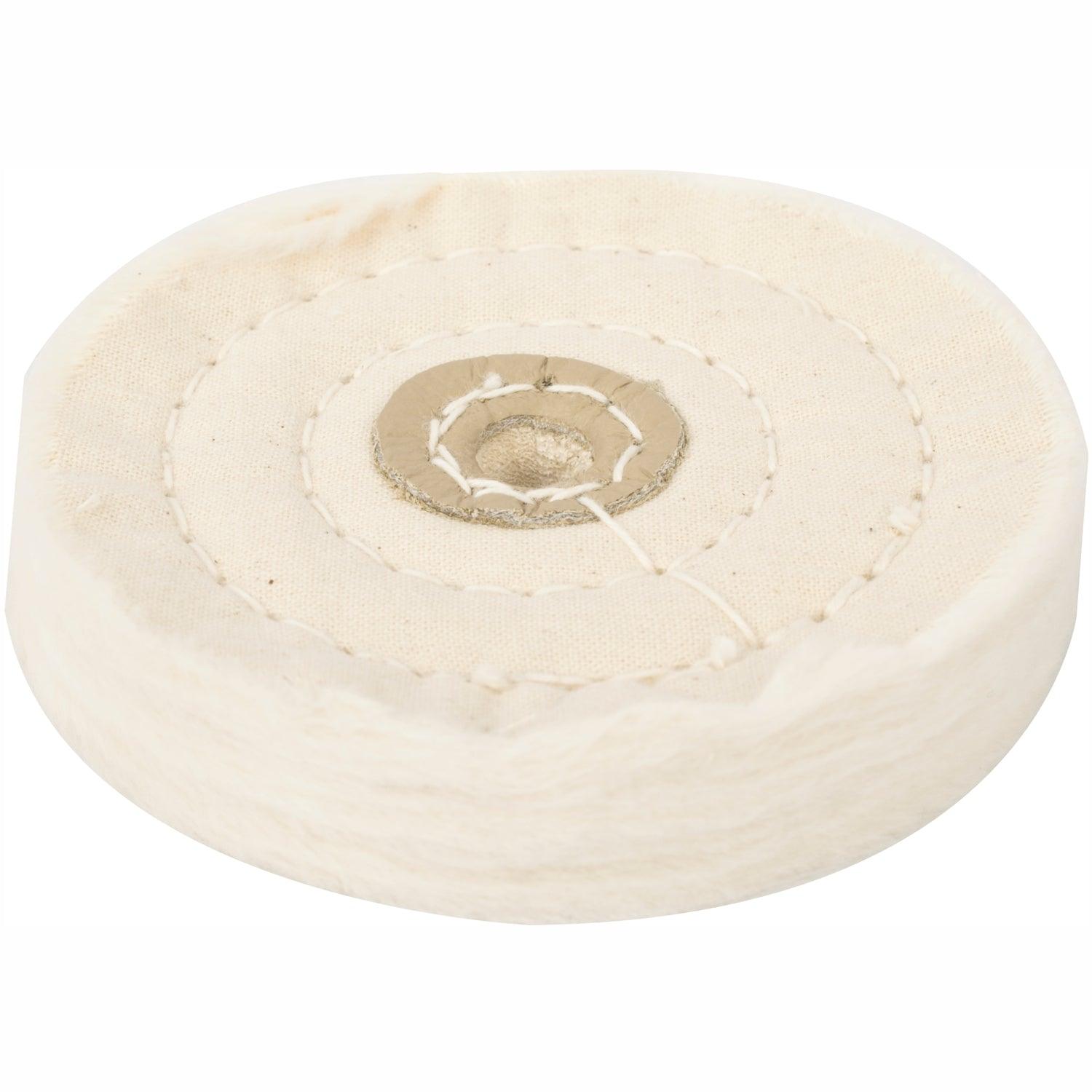 Buffing Pad Medium 100 Mm To Fit 12.5 Mm Arbor/Spindle - Livestainable.co.za