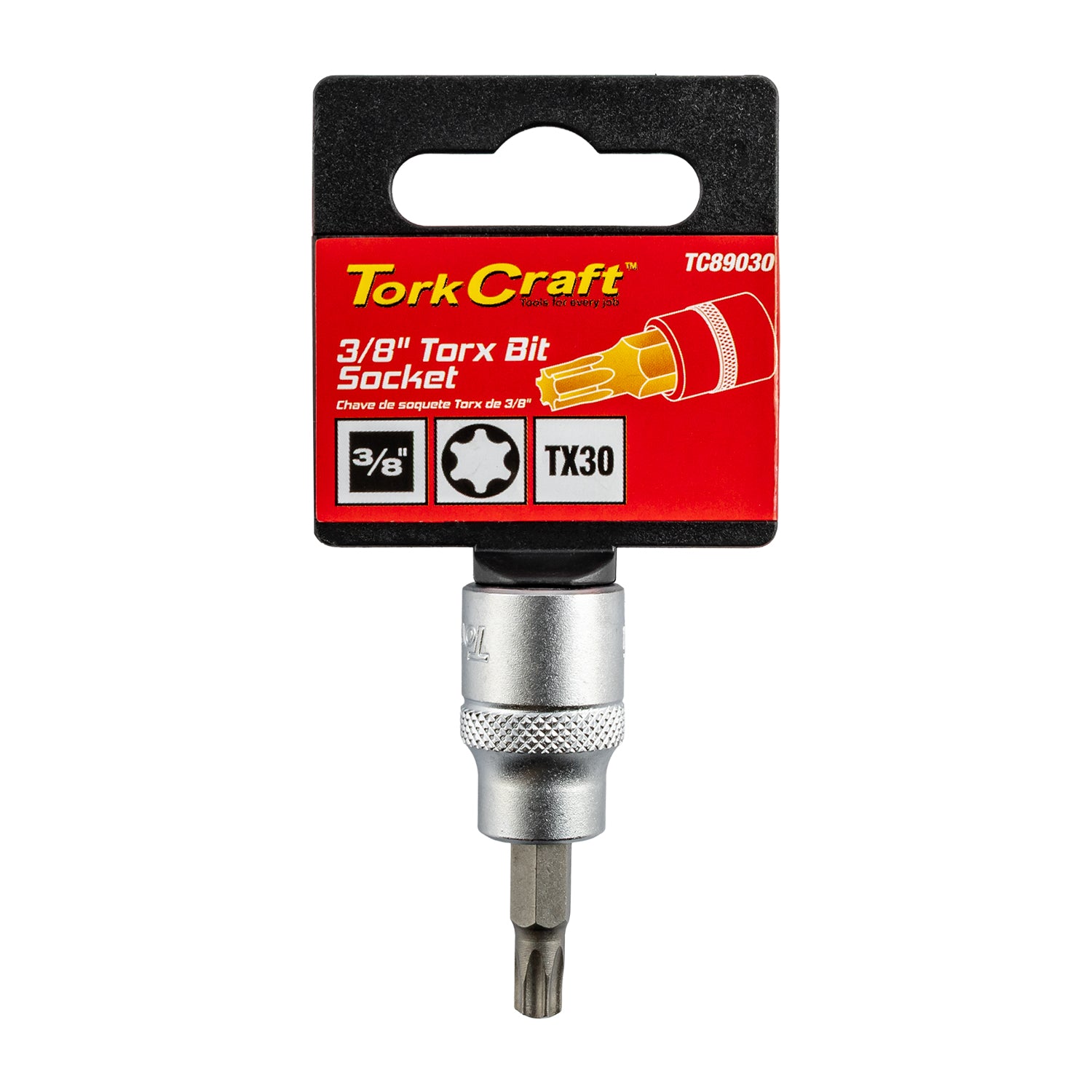 Tork Craft Socket Bit 3/8'dr Torx T30 S2