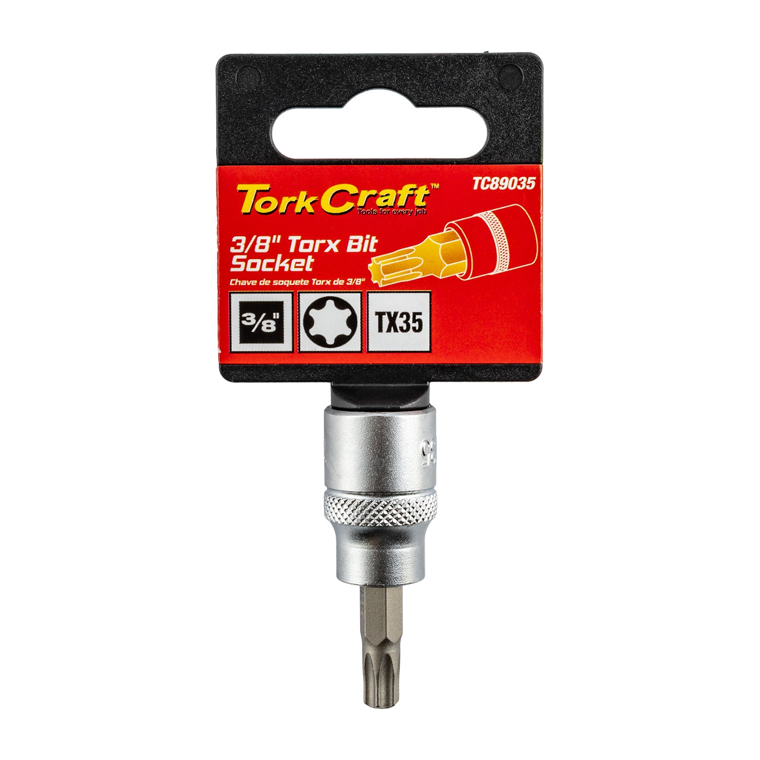 Tork Craft Socket Bit 3/8'dr Torx T35 S2