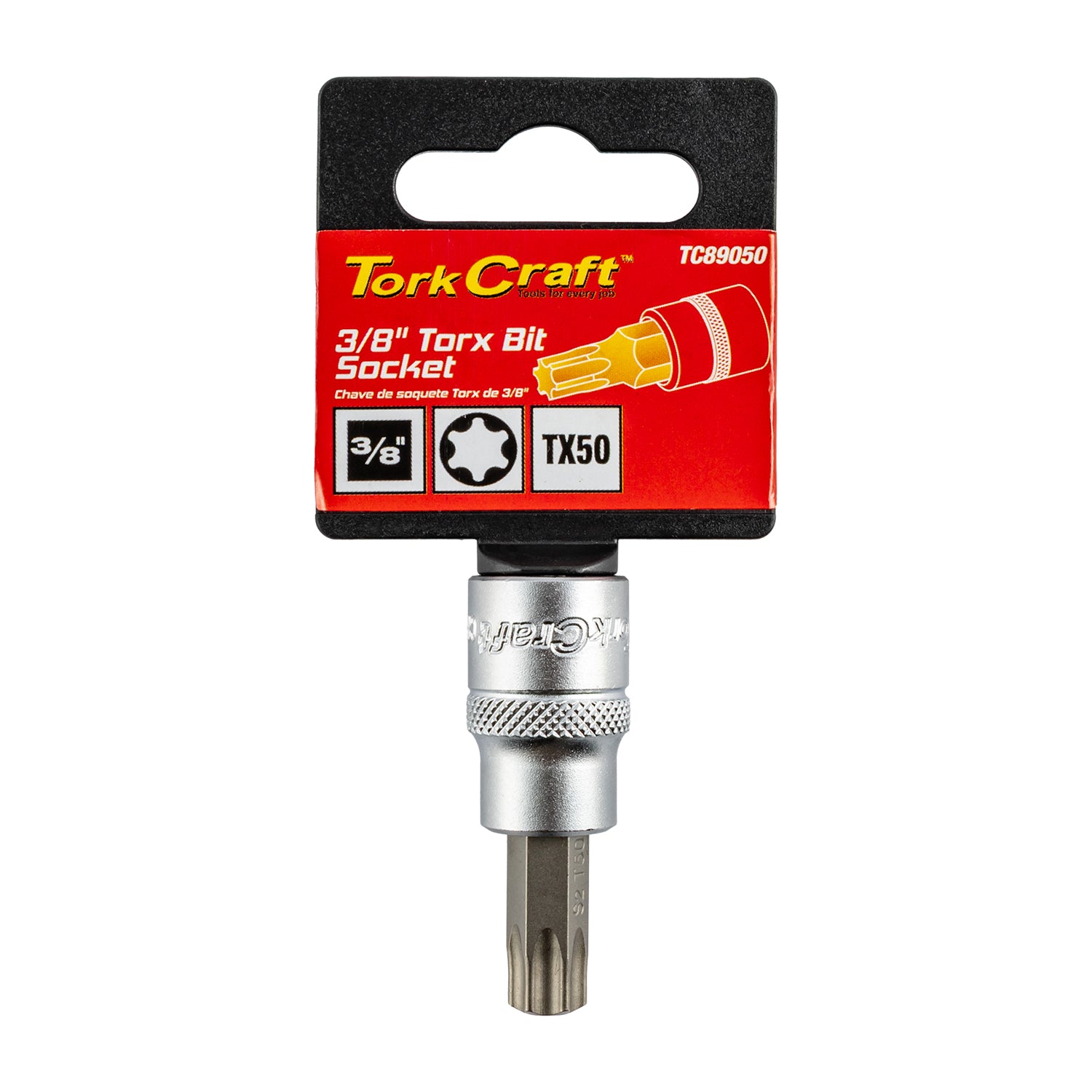 Tork Craft Socket Bit 3/8'dr Torx T50 S2