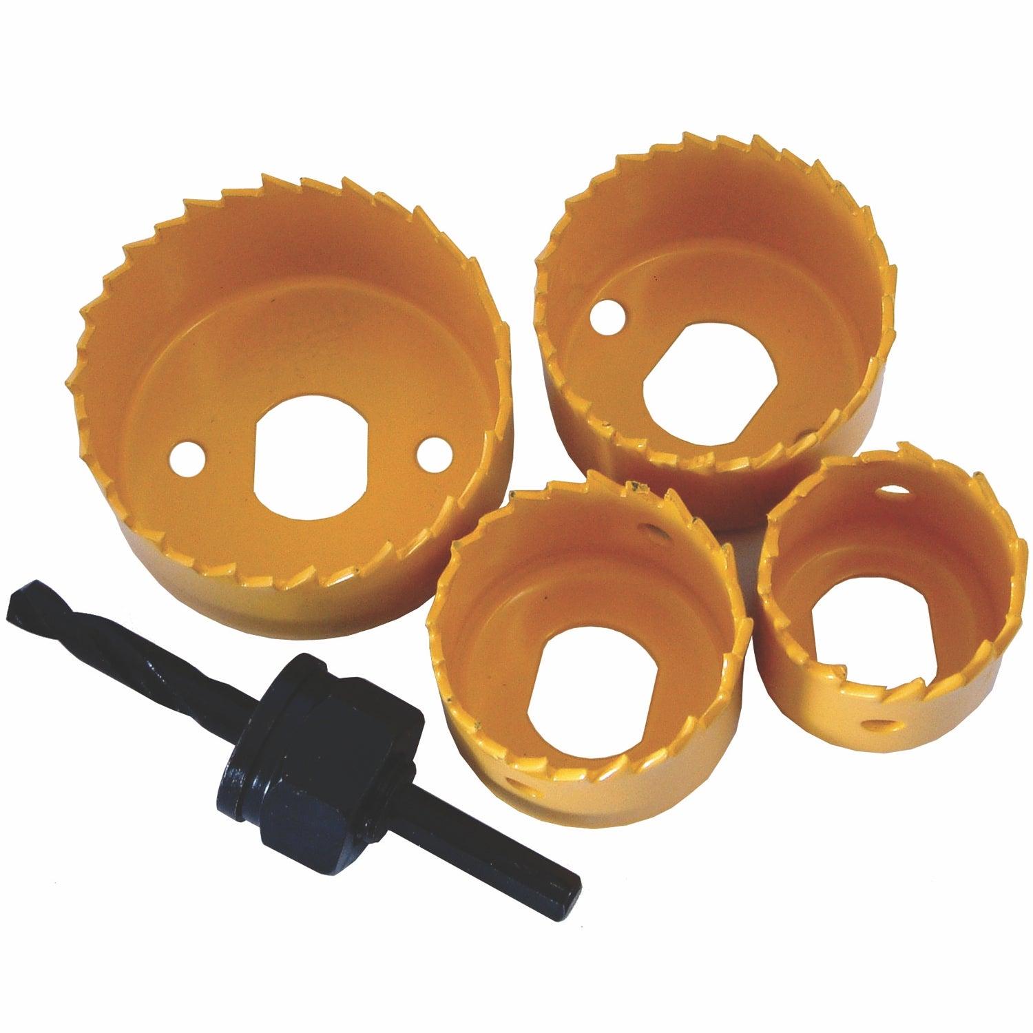 Hole Saw Set 5 Pce Carbon Steel - Livestainable.co.za