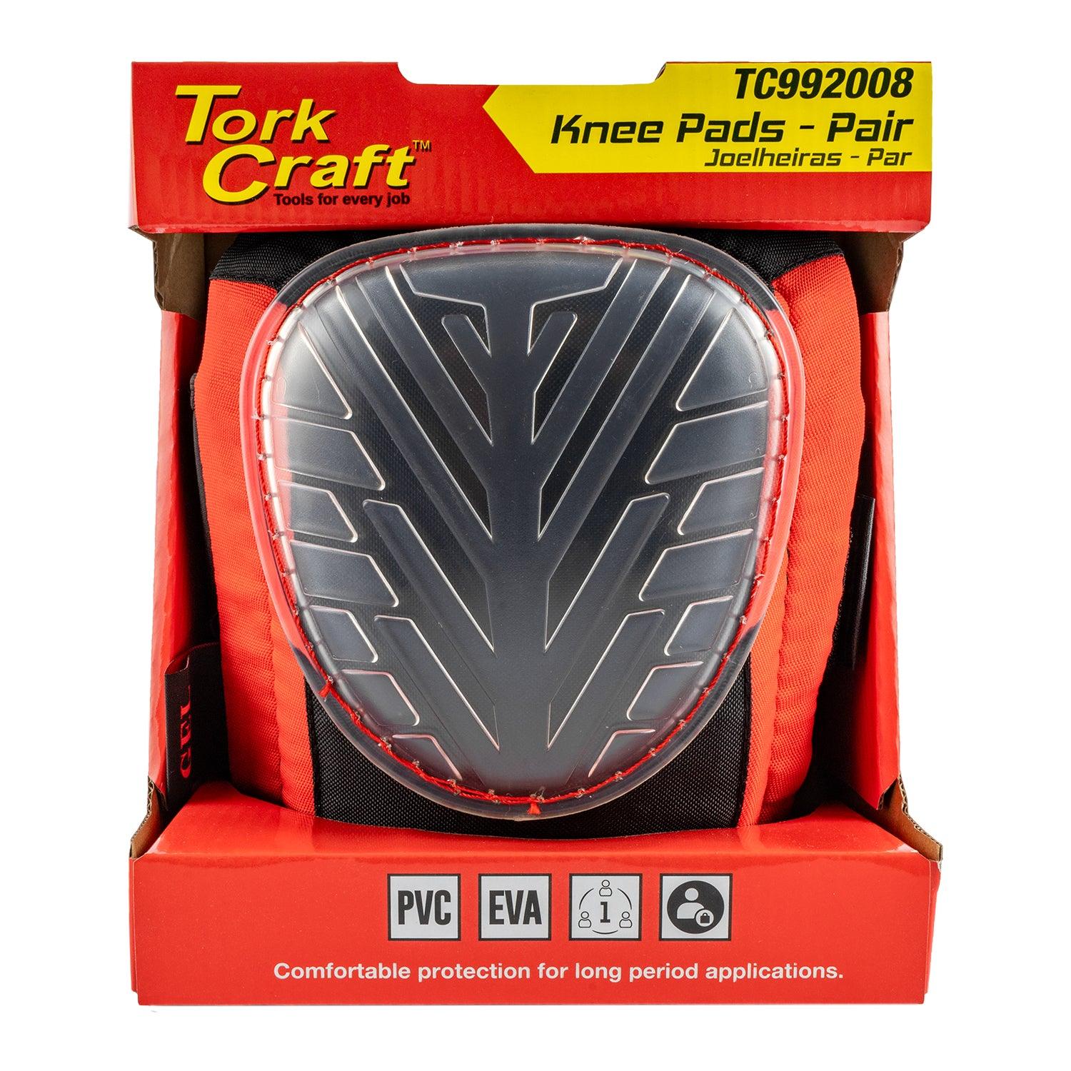 Tork Craft Knee Pad Pvc/Eva Single Fit Pair - Livestainable.co.za