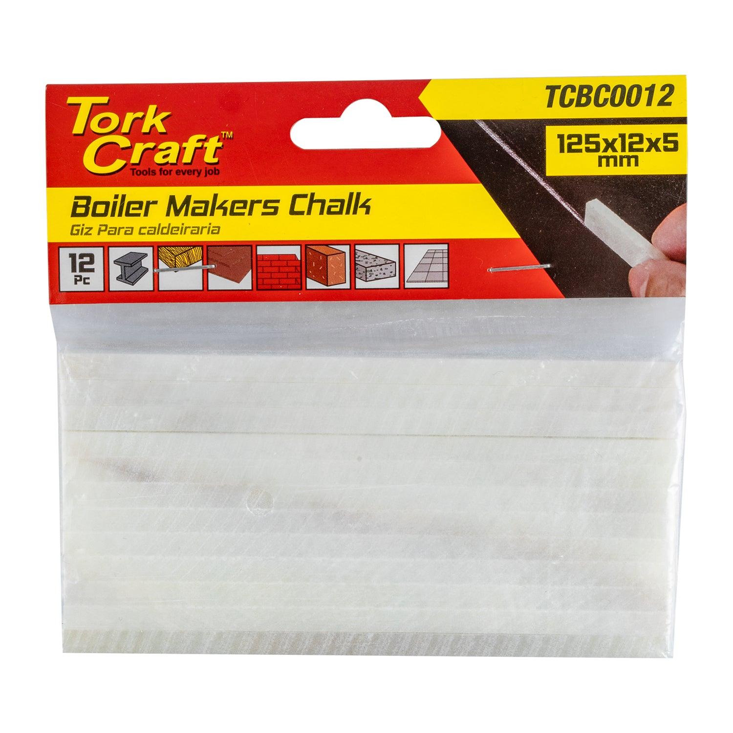 Boiler Makers Chalk 12 Pc Welders White Soap Stone - Livestainable.co.za