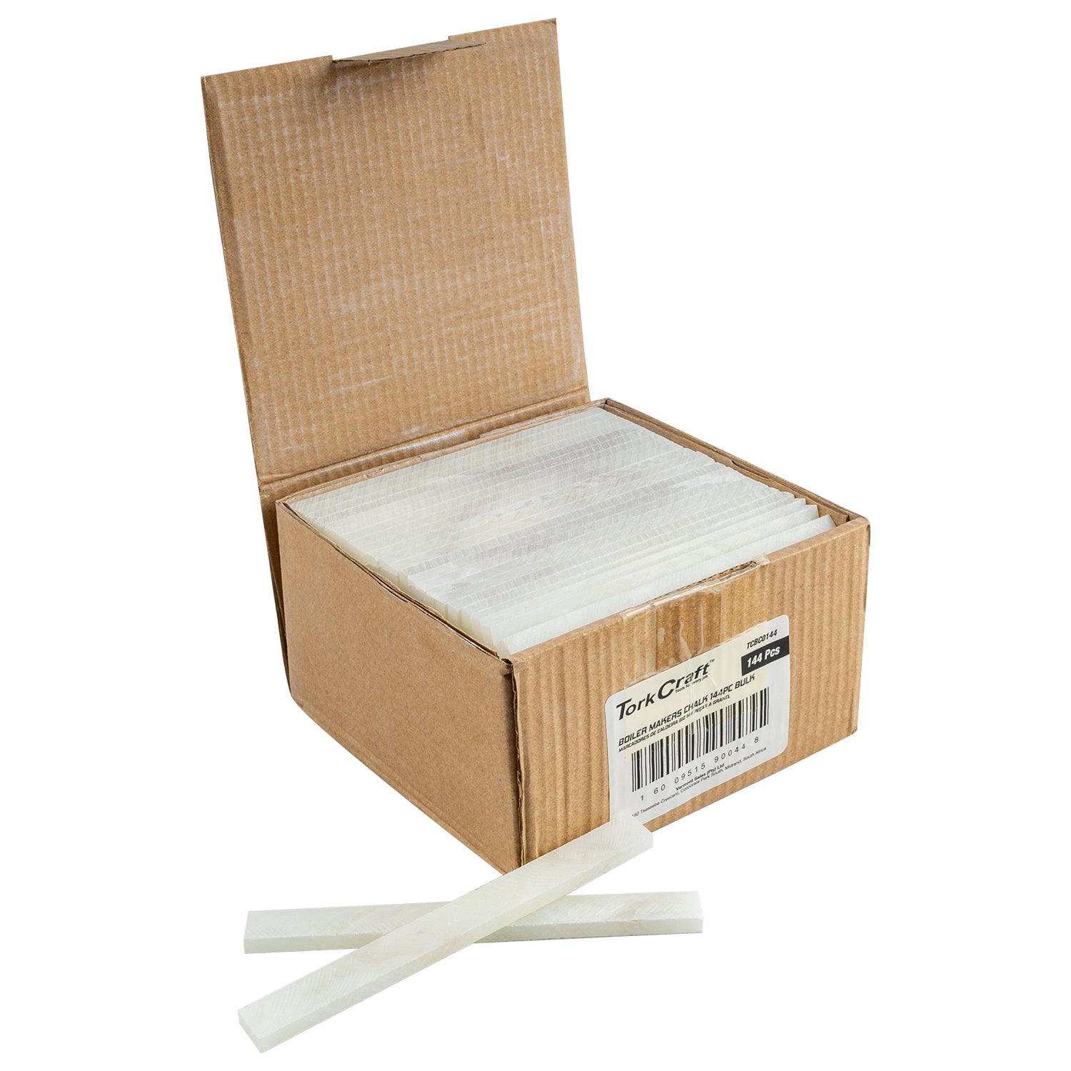 Boiler Makers Chalk 144 Pc Bulk Welders White Soap Stone - Livestainable.co.za