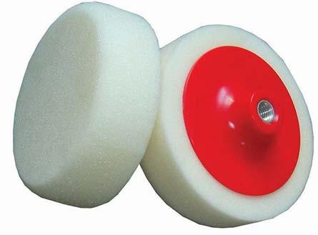 Compounding Sponge 150 Mm X M14 White Hard Foam Pad - Livestainable.co.za