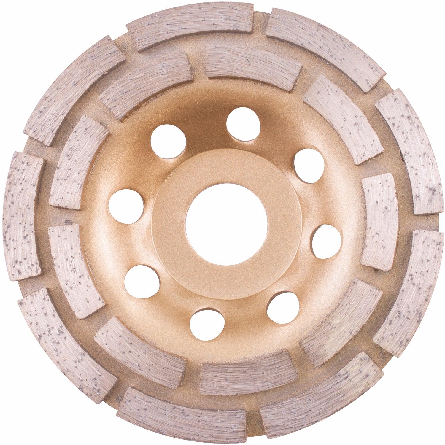 Dia. Cup Wheel 115 X 22.23 Mm Dbl Row Cold Pressed - Livestainable.co.za