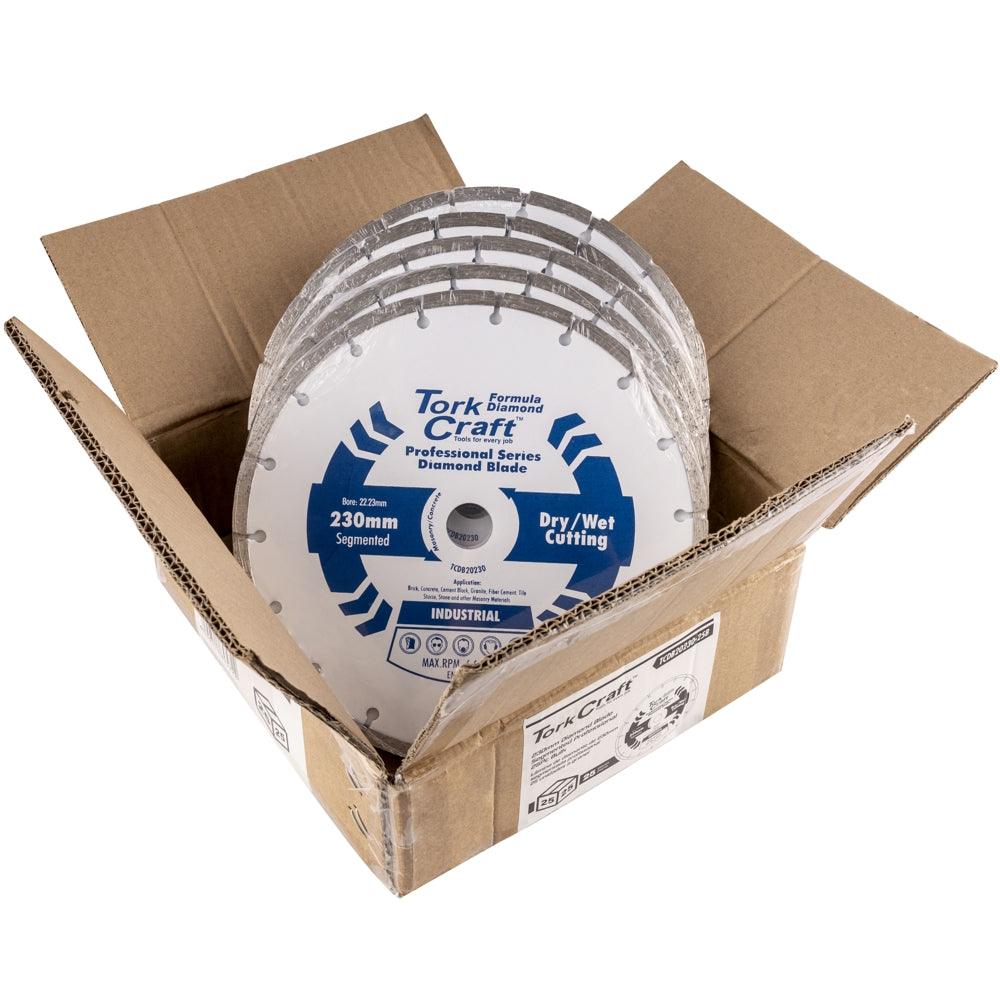 Diamond Blade 230 Mm Segmented Profesional 25 Pc Bulk - Livestainable.co.za