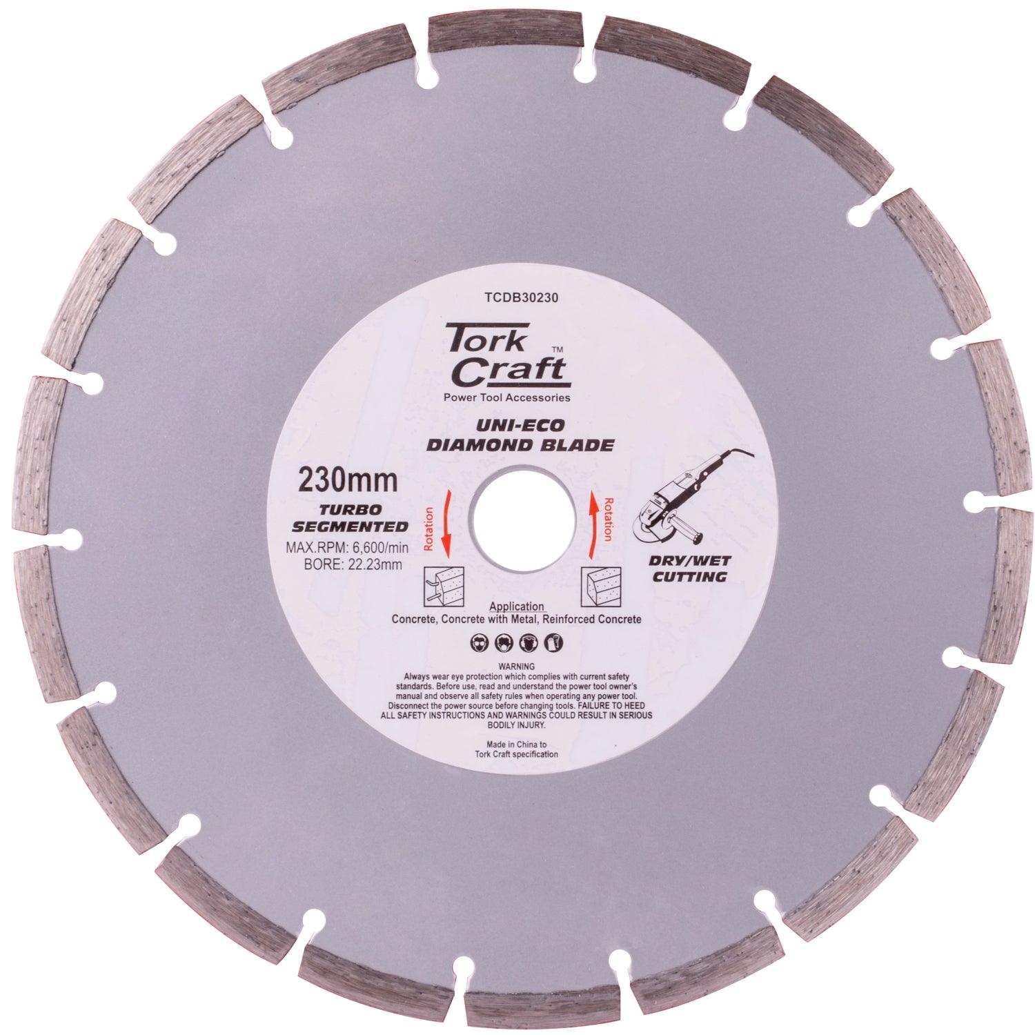 Diamond Blade Segm.230 Mm Reinf.Concrete - Livestainable.co.za