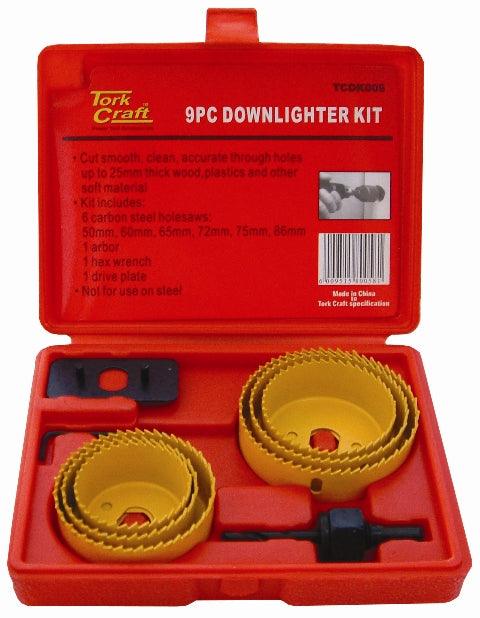 Downlighter Installers Kit 9 Pce In Case - Livestainable.co.za
