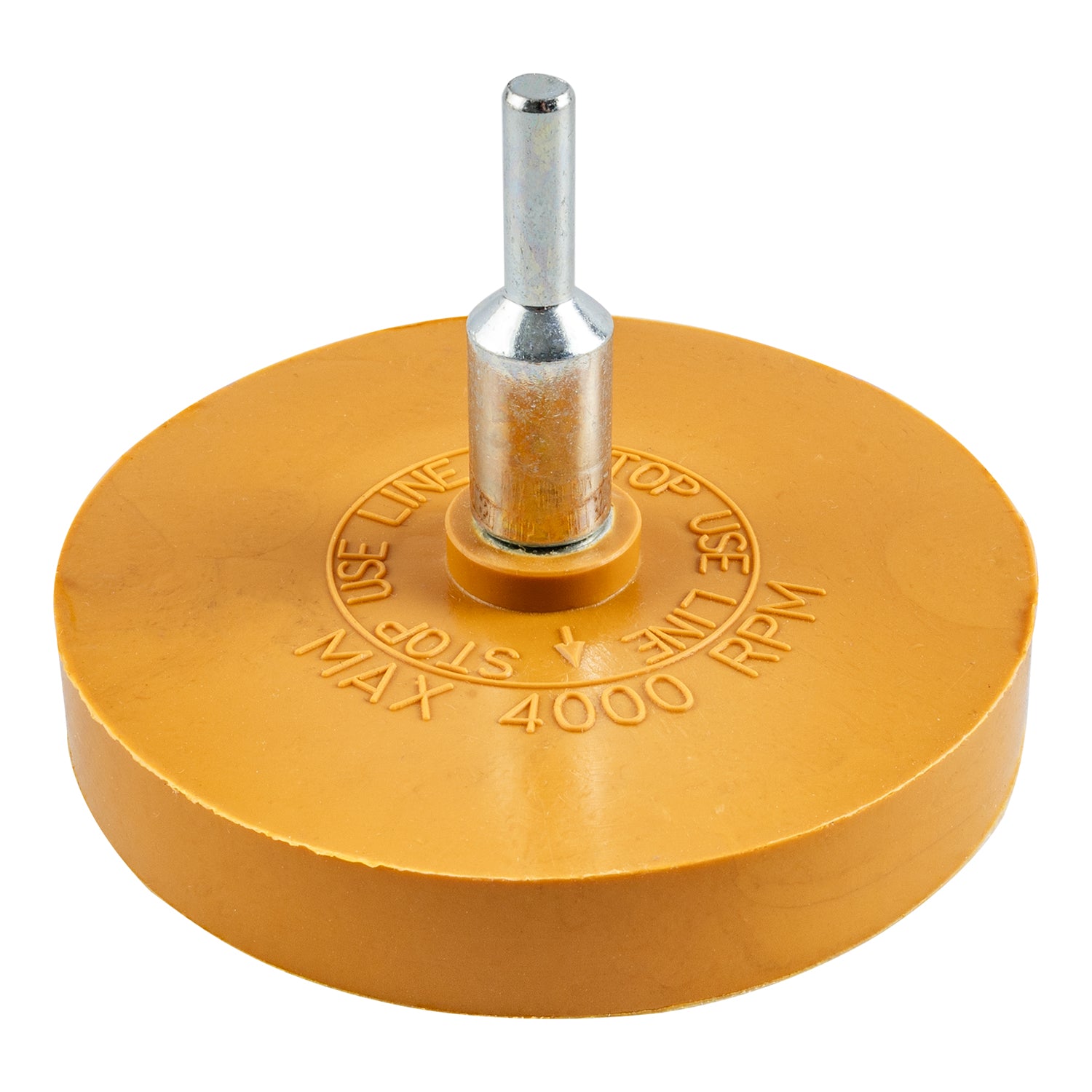 Tork Craft Rubber Eraser Wheel Solid 87 Mm X 6 Mm Spindle