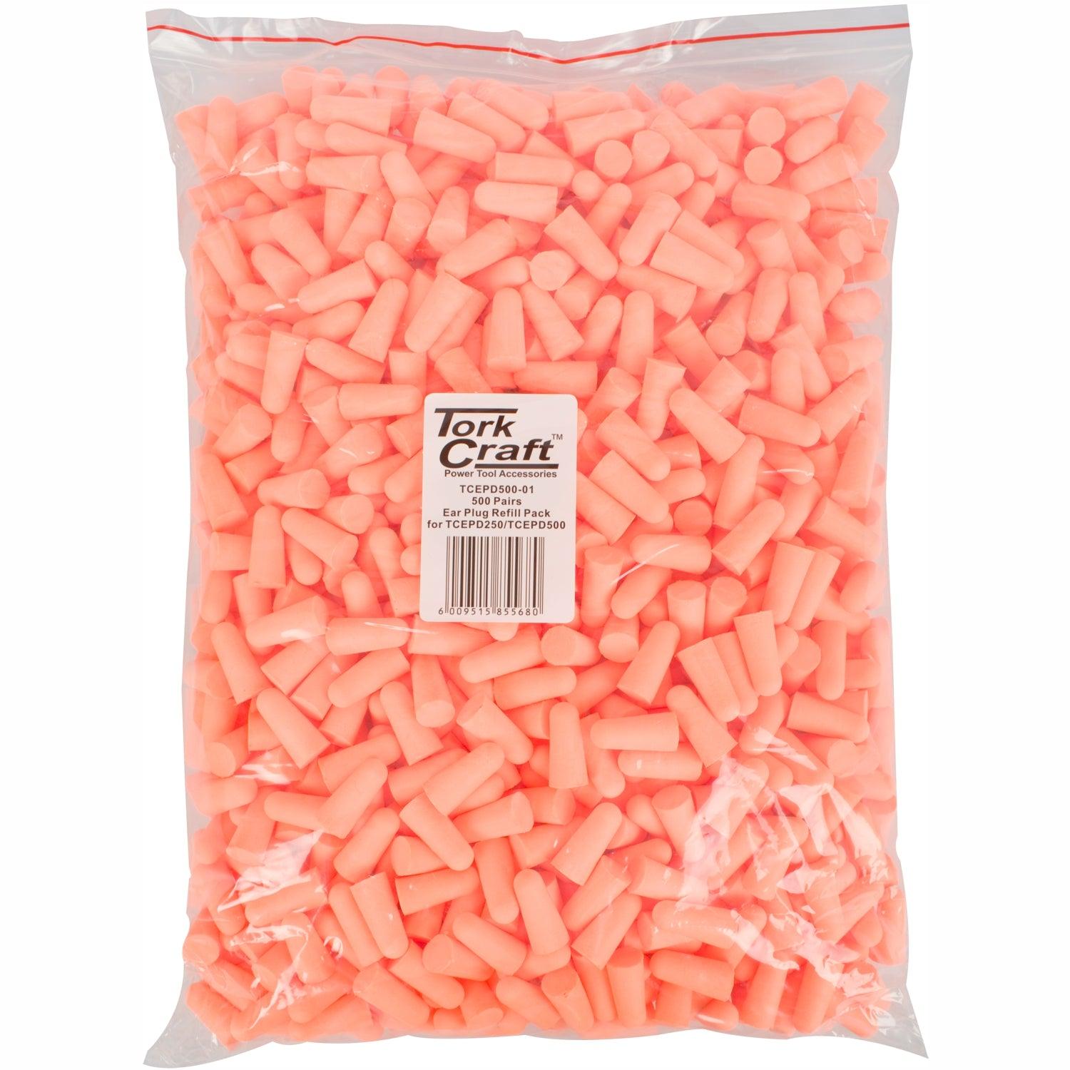 Ear Plug Refill Pack 500 Pairs For Tcepd250 And Tcepd500 - Livestainable.co.za