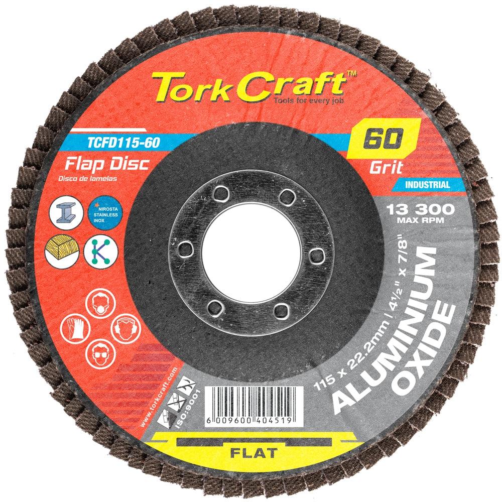 Flap Sanding Disc 115 Mm 60 Grit A/O - Livestainable.co.za