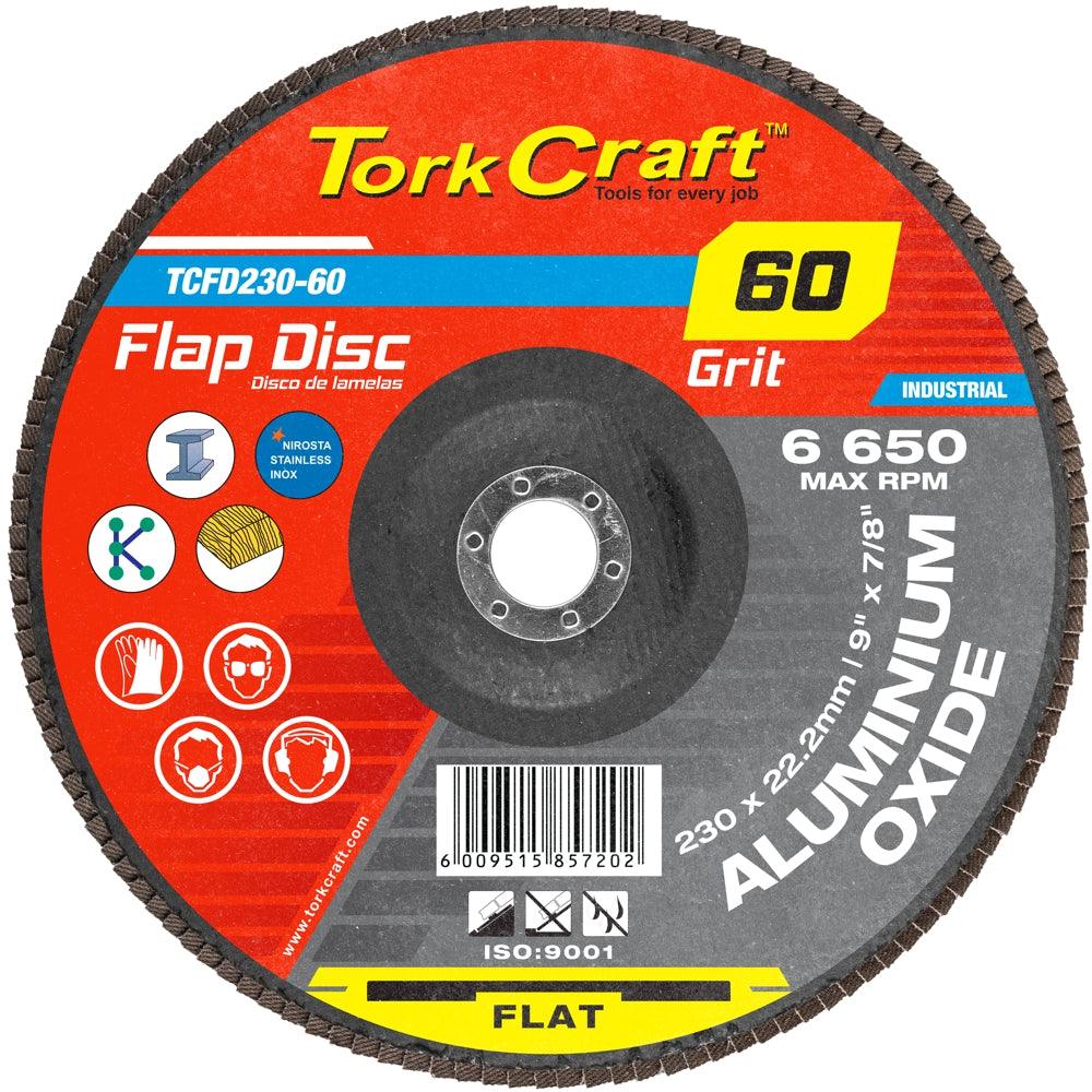 Flap Sanding Disc 230 Mm 60 Grit A/O - Livestainable.co.za