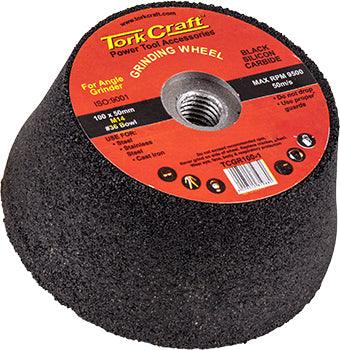 Grinding Wheel 100 X50 M14 Bore #36 Bowl Angle Grinder - Livestainable.co.za