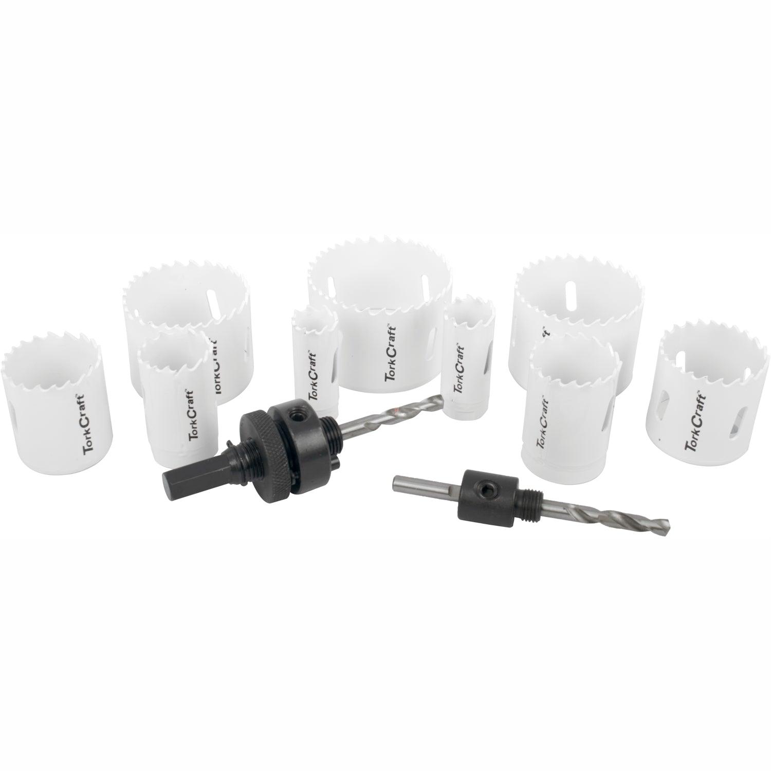 Holesaw Set 13 Pc In Case Bi Metal - Livestainable.co.za