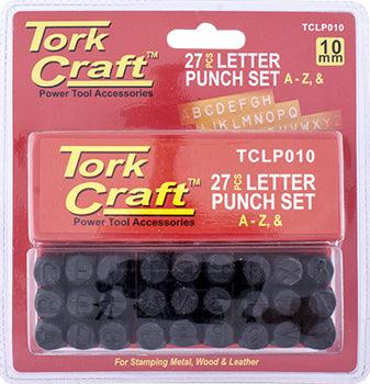 Letter Punch Set 10 Mm (A Z) Capital Black Finish - Livestainable.co.za