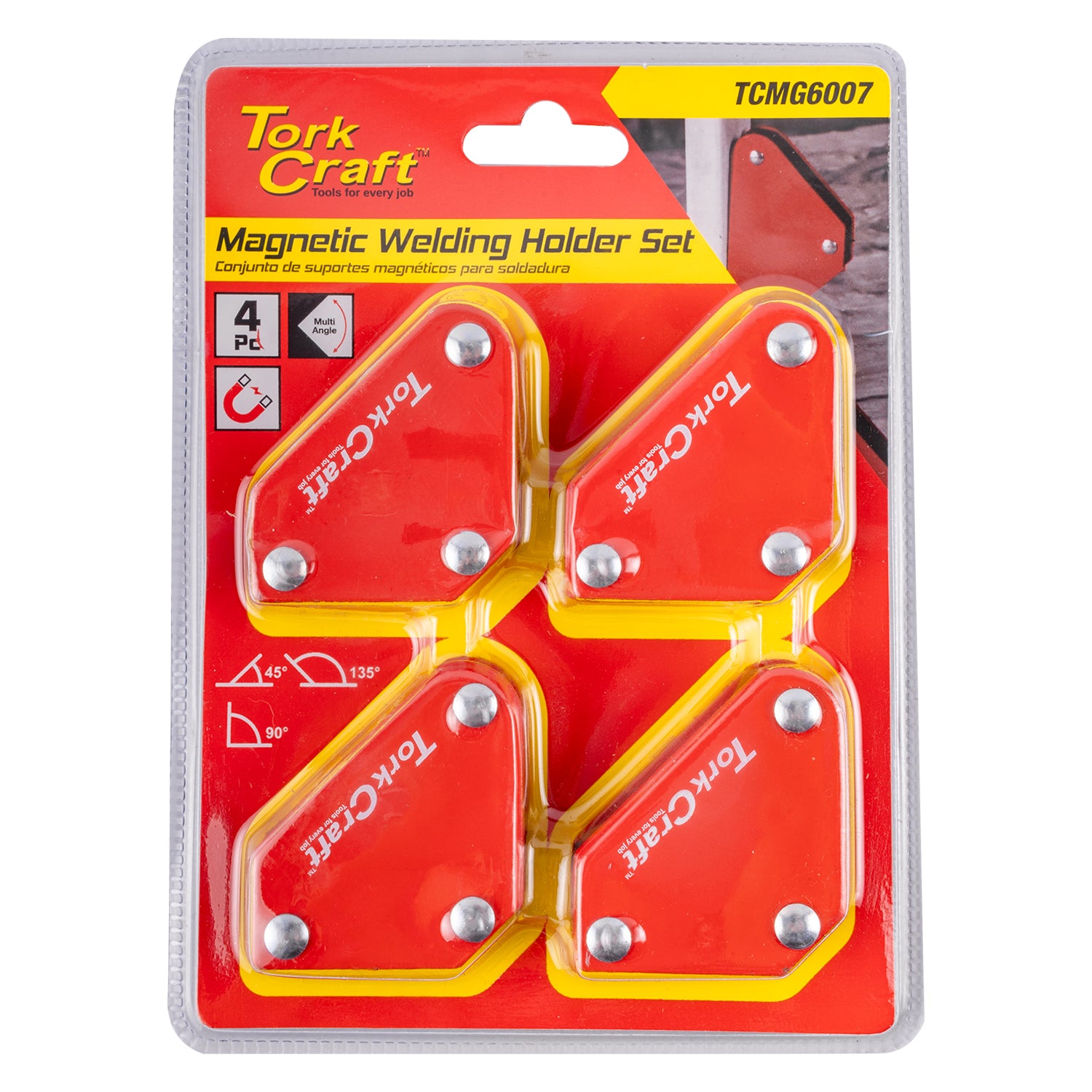 4 Pc Magnetic Holder 5 Kg Set