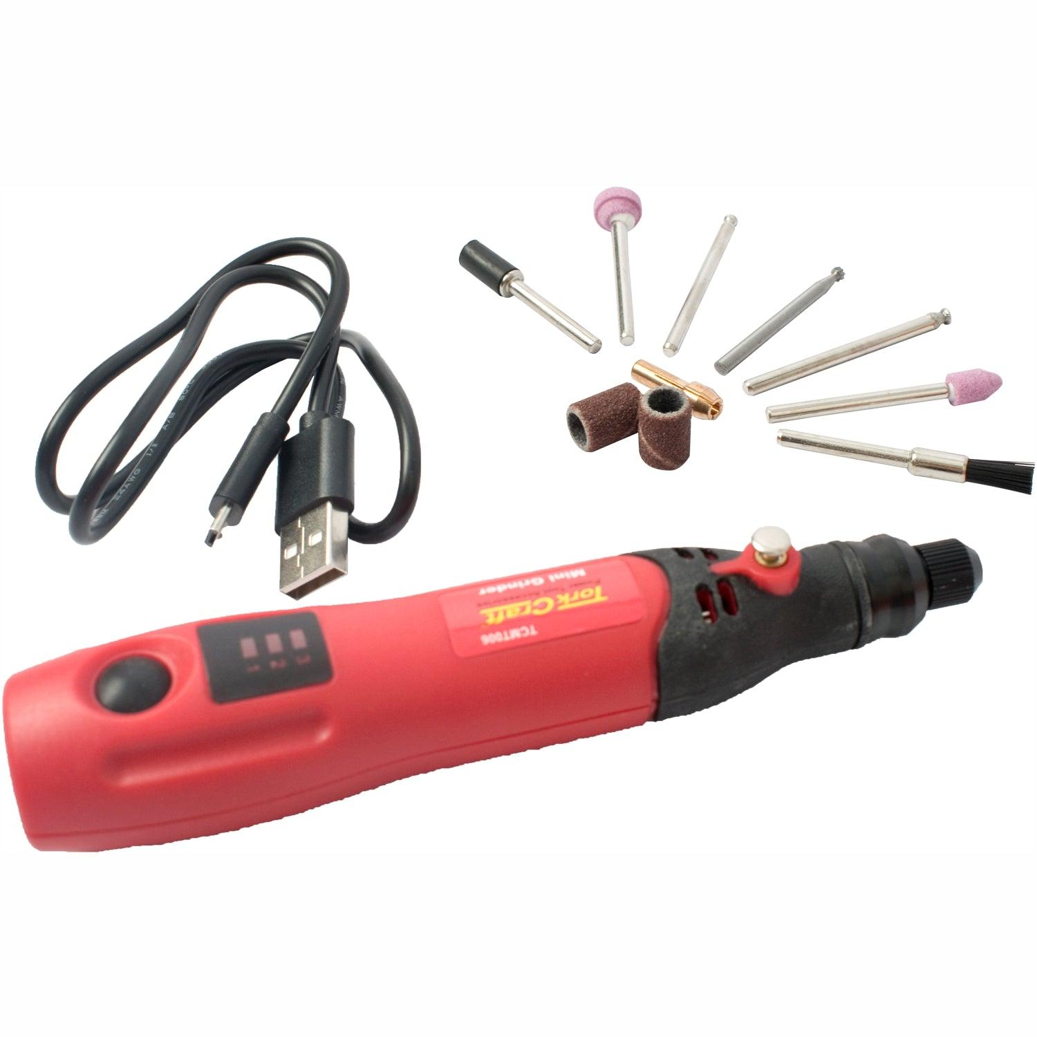 Mini Tool Set Cordless 3.7 V Li Ion Usb Recharable C/W Accesories - Livestainable.co.za