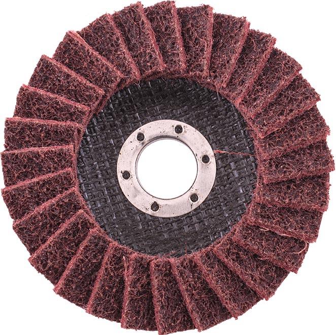 Flap Disc Non Woven 115 X22 Medium Red Tcfd - Livestainable.co.za